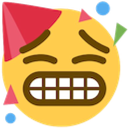 Party Cringe emoji