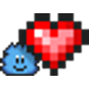 Knuddel Pixel Heart Boy emoji