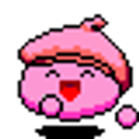Pink Beret emoji