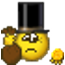 Scrooge emoji