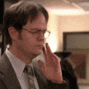 Dwight Its True emoji