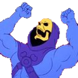 Skeletor Angry Clear emoji