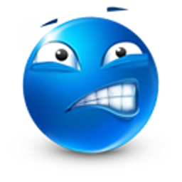 Contrite emoji