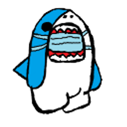 Covid Shark E emoji