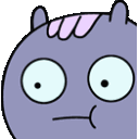 Surprised Snail Wideeyes emoji