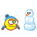 Build Snowman emoji