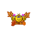 Leaves Hold emoji