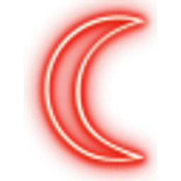 Neon Moon emoji