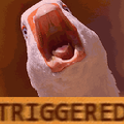 Triggered Duck emoji