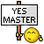 Yes Master emoji