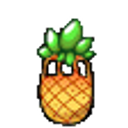 Exploding Pineapple emoji