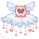 Angel Pig emoji