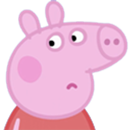 Peppa Pig Side Eye emoji