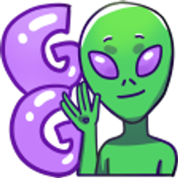 Alien Gg emoji