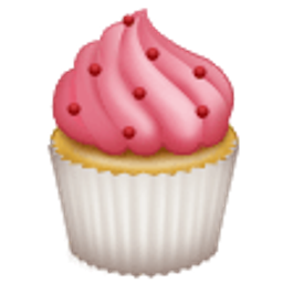 Cupcake Pink emoji