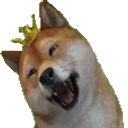 Doge Crown E emoji