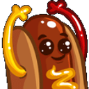 Hot Dog Hyper emoji