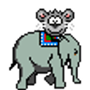 Elephant Ride Mouse emoji