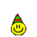 Jump Party Hat emoji