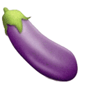 Eggplant Bounce emoji