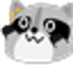 Raccoon Bounce emoji
