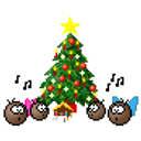 Xmas Singing emoji