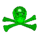 Hacker Skull emoji