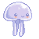 Bluejellyfish emoji