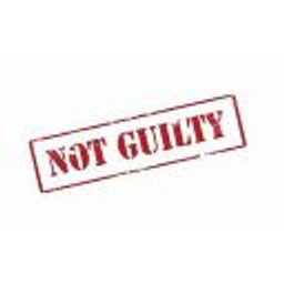 Not Guilty emoji