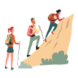 Hiking emoji