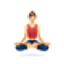Meditate emoji