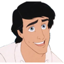 Disney Prince Eric emoji