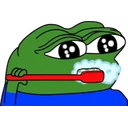Peepotoothbrush emoji