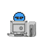 Computer Dark Cloud emoji