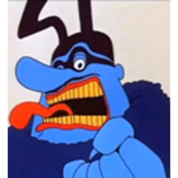 Blue Meanie emoji