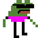 Pepe Dance Pink emoji