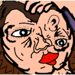 Distorted Face Hand emoji