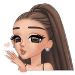 Ari Blowing Heart emoji