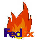Burn Fedex Burn emoji