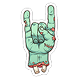 Zombie Rock emoji