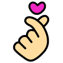 Korean Heart emoji
