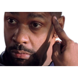 Thinking Denzel emoji