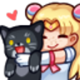 Sailormoon Kitty emoji
