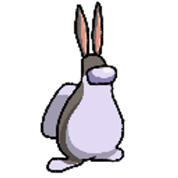 Amongus Bunny emoji