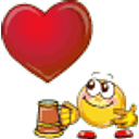 Drinking Love emoji