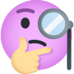 Fancy Thinking emoji