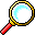 Magnify emoji