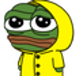 Pepe Raincoat Pleading emoji
