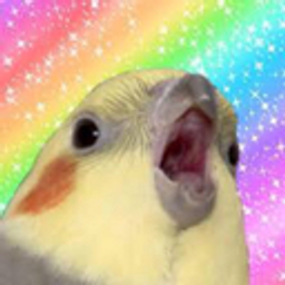 Rainbowbirb emoji