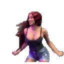Girl Dance Party emoji